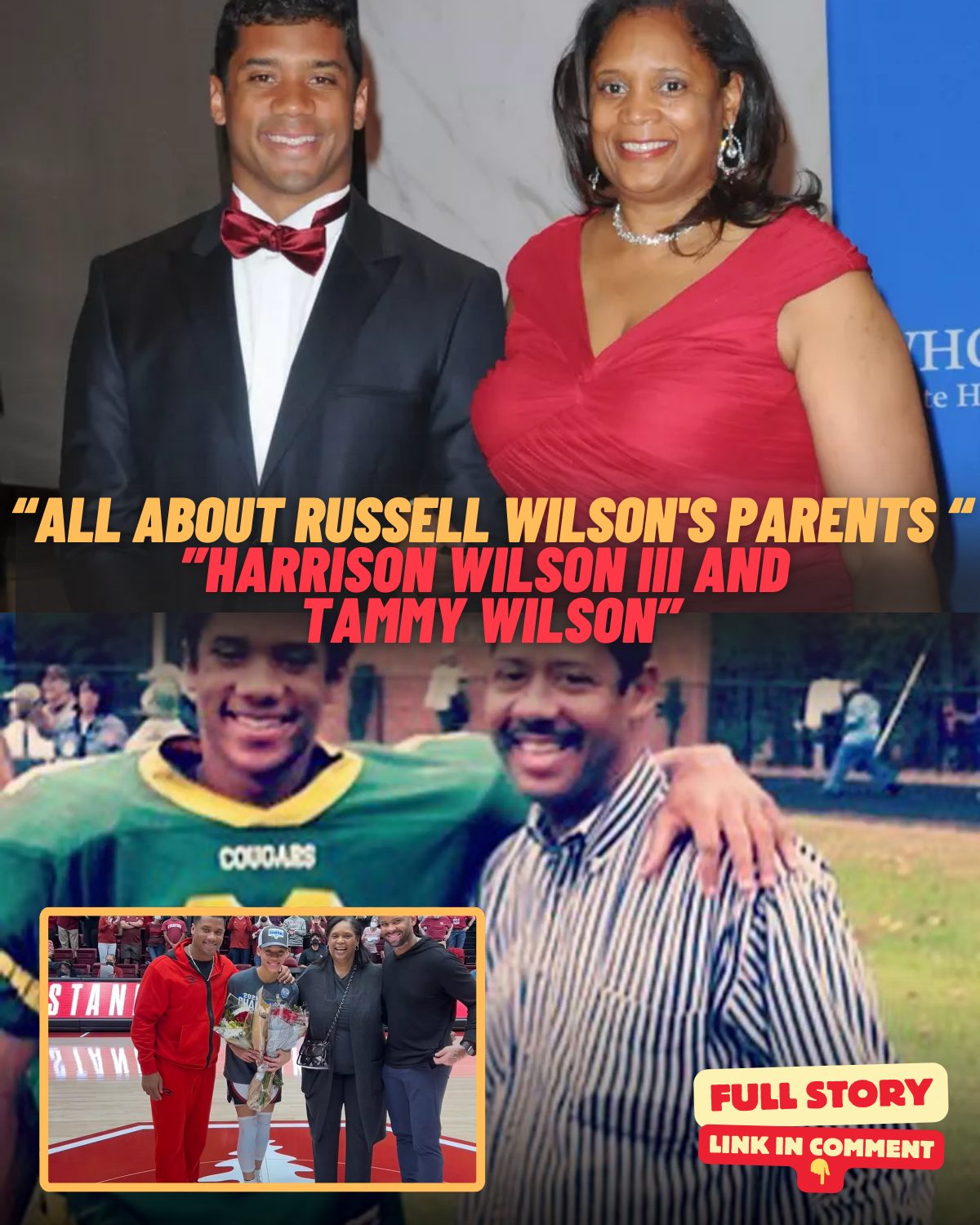 Cover Image for All About Russell Wilson’s Parents Harrison Wilson III and Tammy Wilson