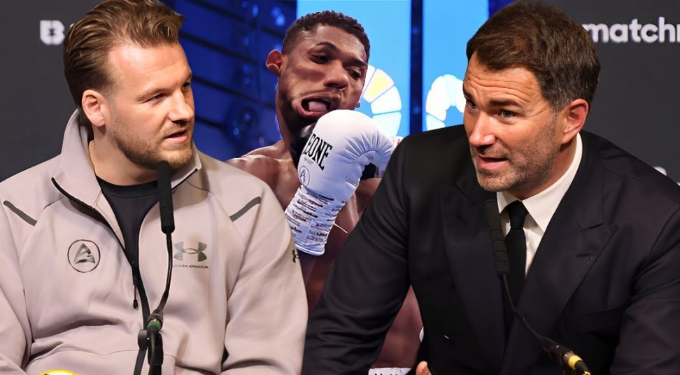 Cover Image for Eddie Hearn Reveals: Anthony Joshua Still a Knockout Threat After Dubois’s Brutal Victory!