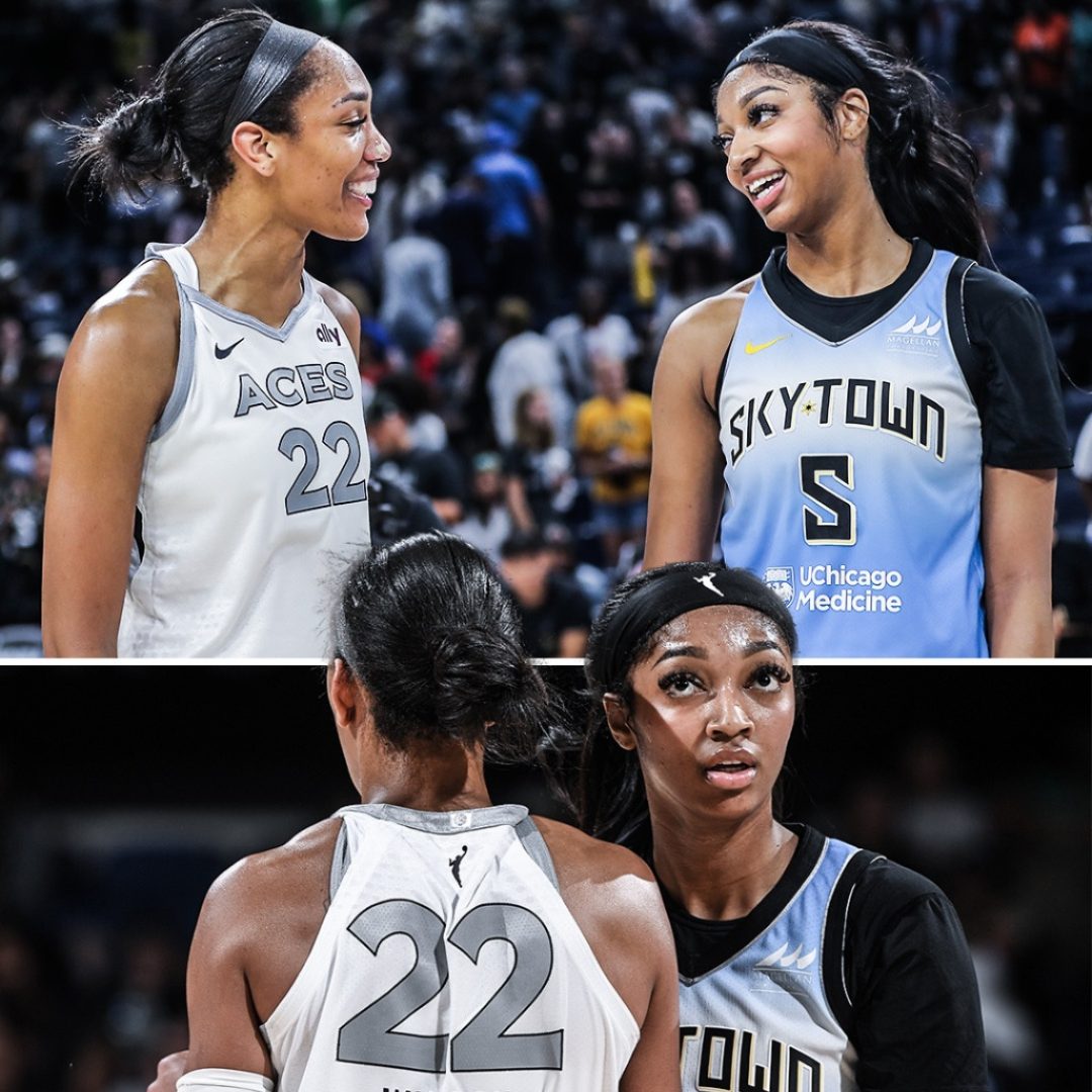 Cover Image for A’ja Wilson’s comments about Angel Reese and Caitlin Clark have sparked a fierce debate among fans online and in the media.