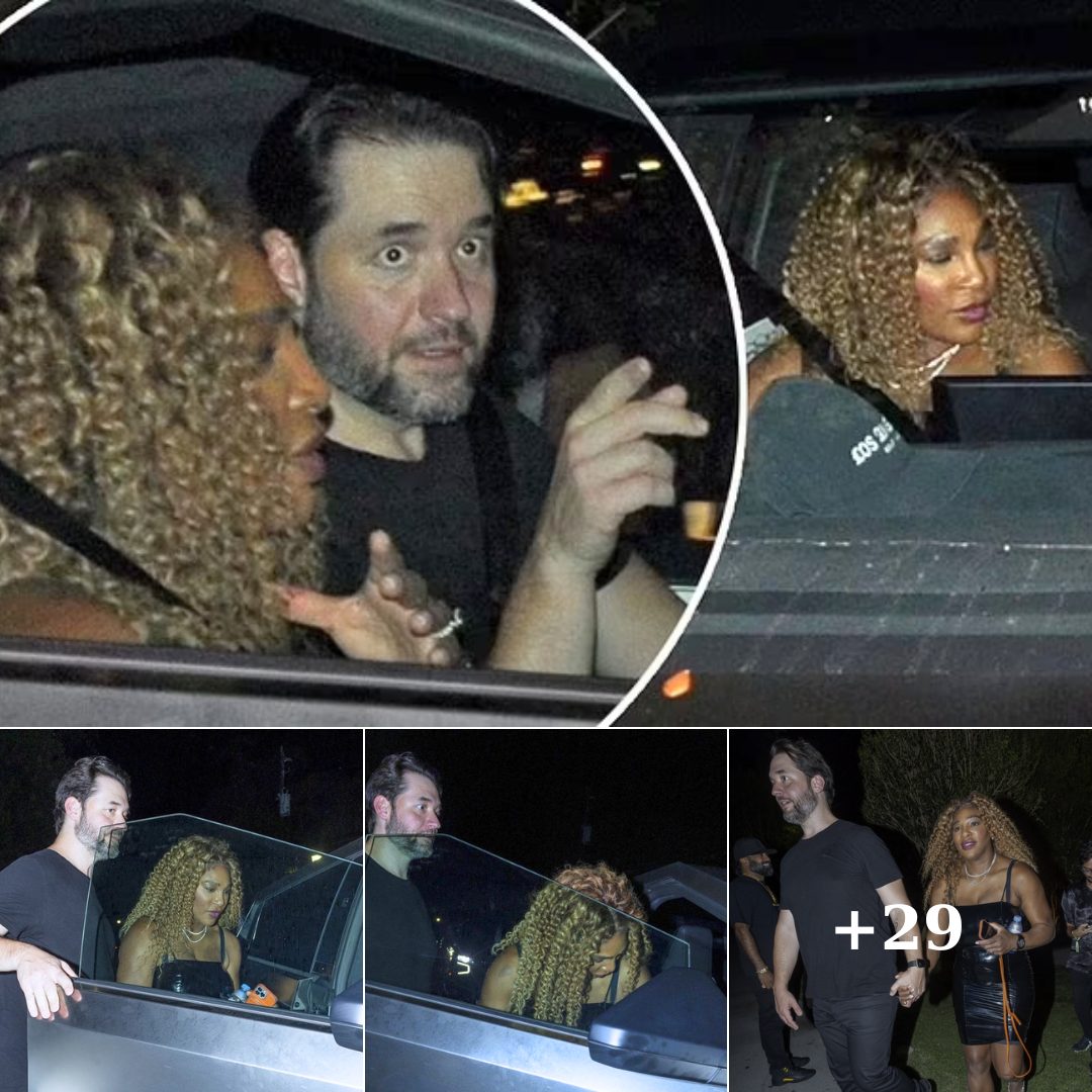 Cover Image for Serena Williams takes Miami in new Tesla Cybertruck with husband Alexis Ohanian who was in the FIRST batch of customers to get the futuristic car