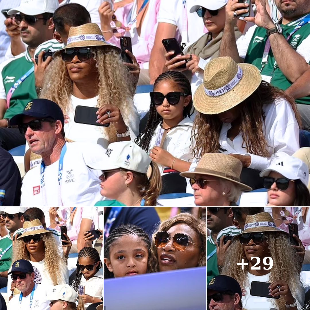 Cover Image for Serena Williams Enjoys Family Day at the Olympics Amid Restaurant Controversy