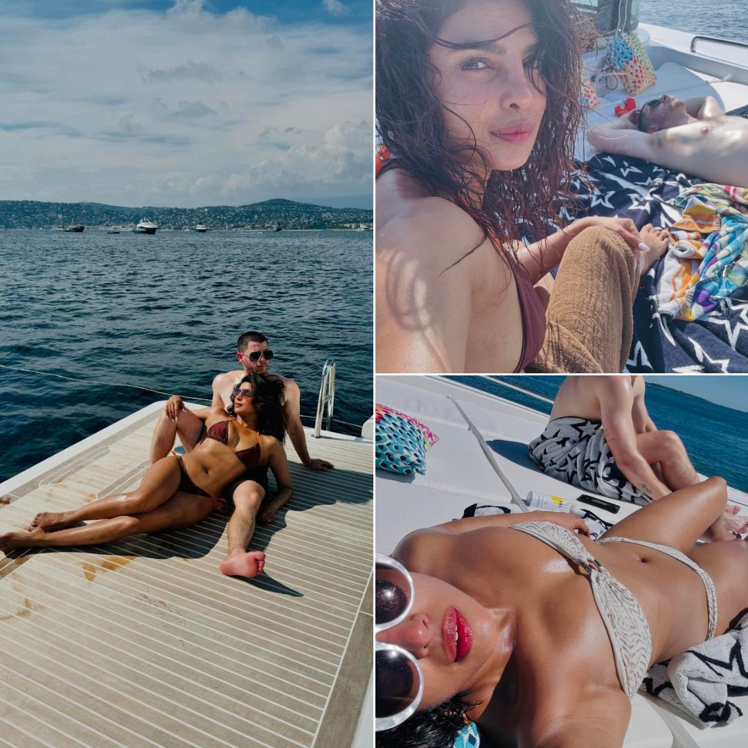 Cover Image for Priyanka Chopra ~Stuns~ in New Bikini Pics from Family Vacation with Nick Jonas