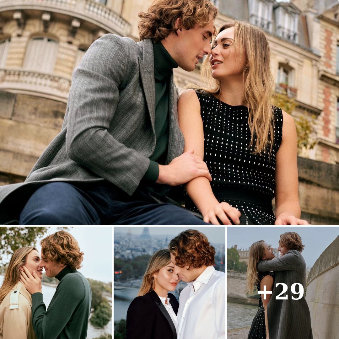 Cover Image for Stefanos Tsitsipas y Paula Badosa calientan Islandia con un beso apasionado mientras continúan su floreciente romance