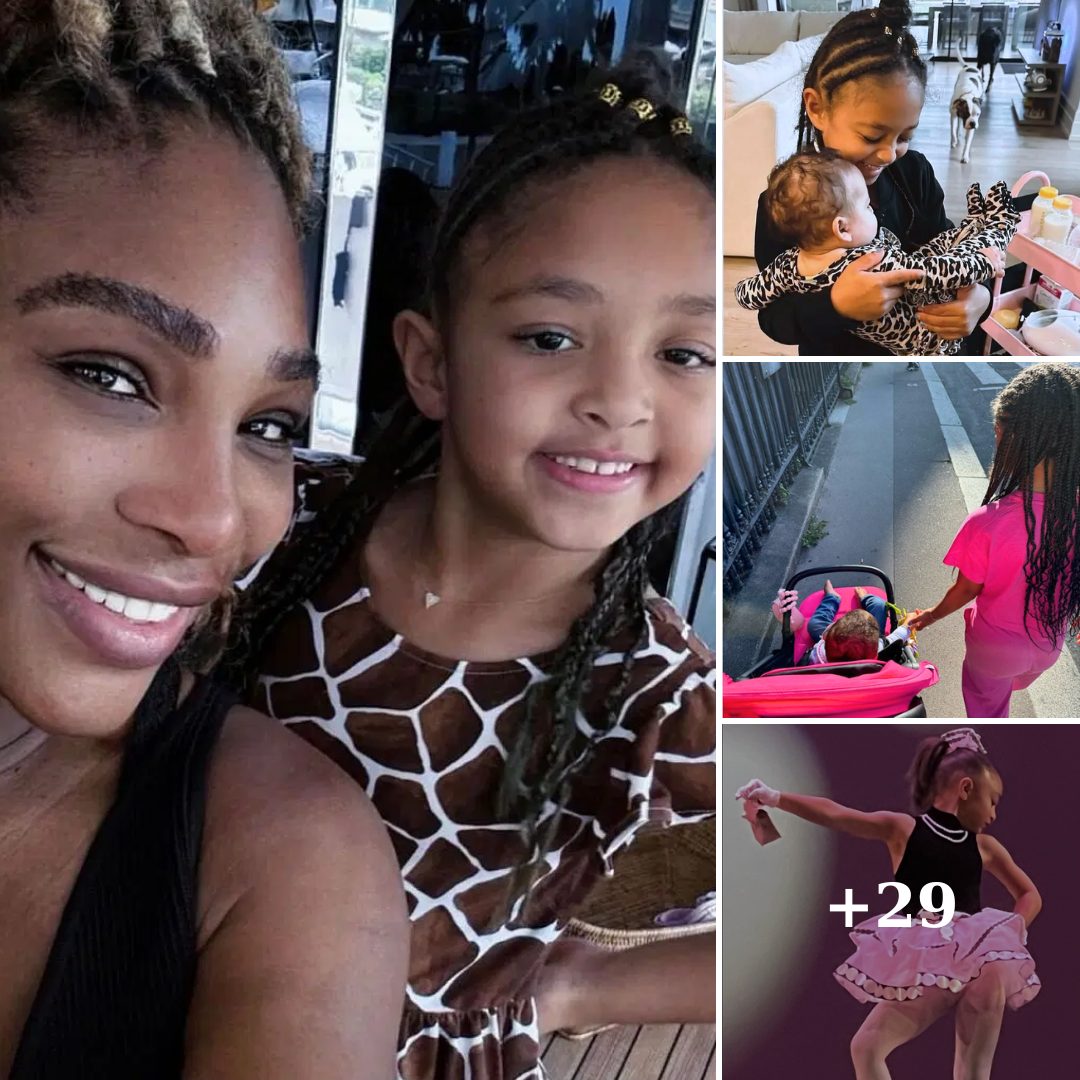 Cover Image for “Sisters in Paris” – Serena Williams’ daughter Olympia adorably holds 𝚋𝚊𝚋𝚢 sister Adira’s hand on streets of Paris during family’s Olympics trip