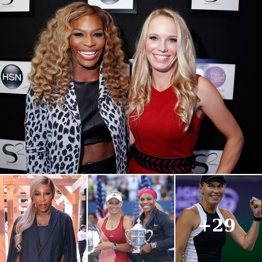 Cover Image for Serena Williams sends love to Caroline Wozniacki as Dane shows off golfing s𝓀𝒾𝓁𝓁s after 2-year hiatus